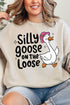 Silly Goose On The Loose Unisex NuBlend Crew Sweatshirt