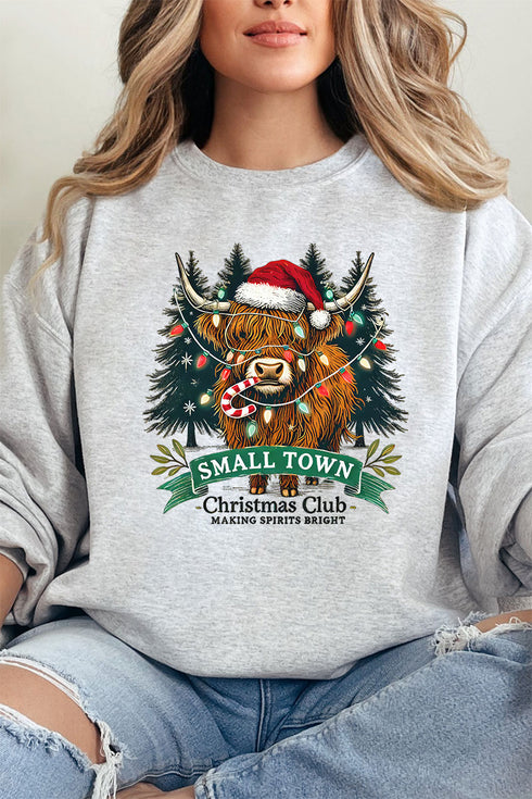 Small Town Christmas Club Unisex NuBlend Crew Sweatshirt