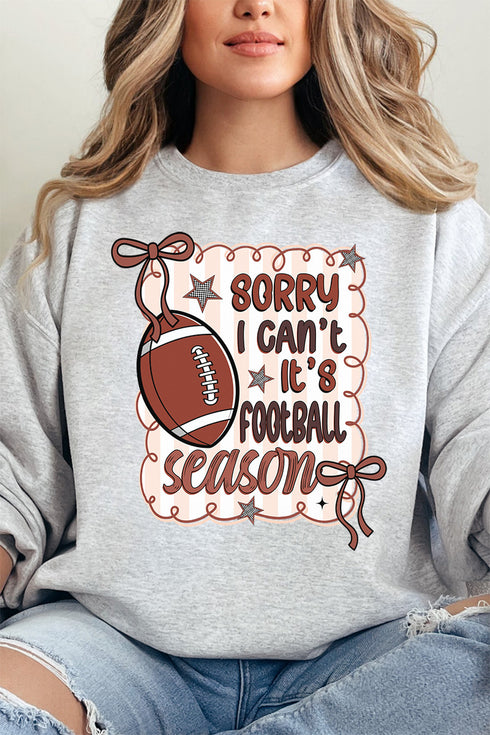 Sorry It's Football Season Unisex NuBlend Crew Sweatshirt