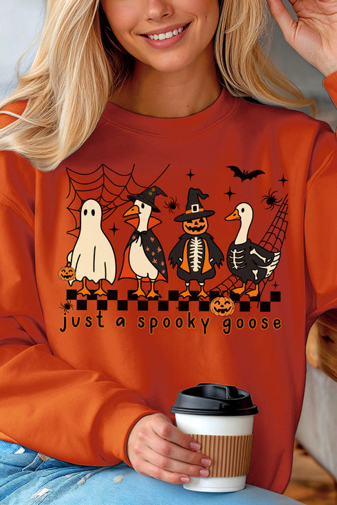Spooky Goose Unisex NuBlend Crew Sweatshirt