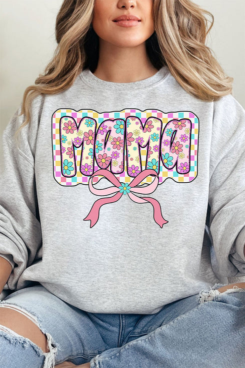 Spring Blooms Mama Unisex NuBlend Crew Sweatshirt