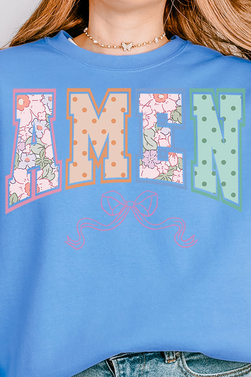 Springtime Amen Unisex NuBlend Crew Sweatshirt