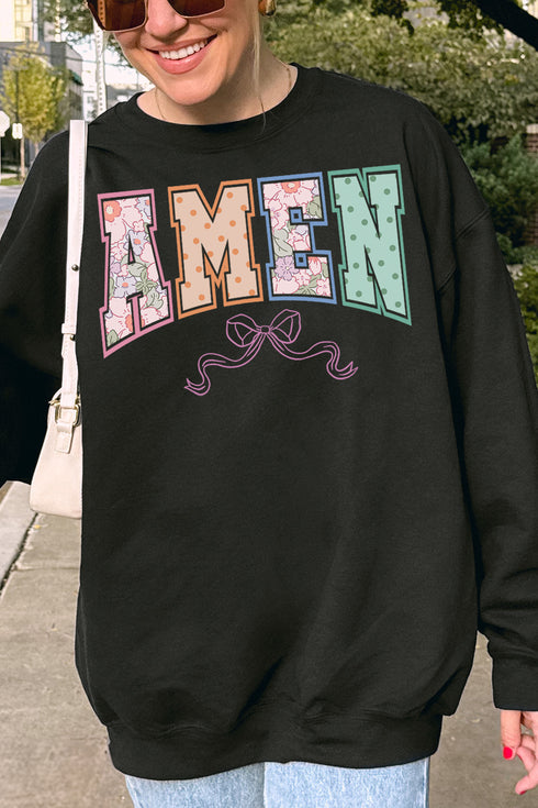 Springtime Amen Unisex NuBlend Crew Sweatshirt