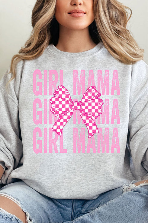 Stacked Coquette Girl Mama Season Unisex NuBlend Crew Sweatshirt