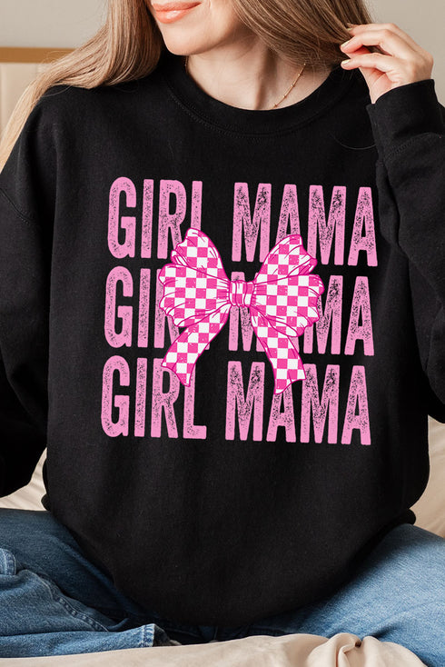 Stacked Coquette Girl Mama Season Unisex NuBlend Crew Sweatshirt