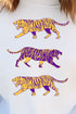 Stacked Purple Tigers Unisex NuBlend Crew Sweatshirt