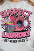 Suspect Complains About Laundry Unisex NuBlend Crew Sweatshirt