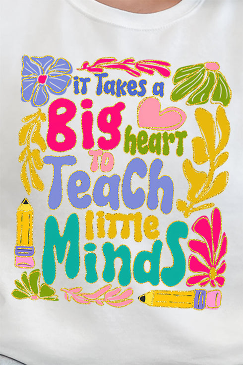 Takes A Big Heart To Teach Unisex NuBlend Crew Sweatshirt