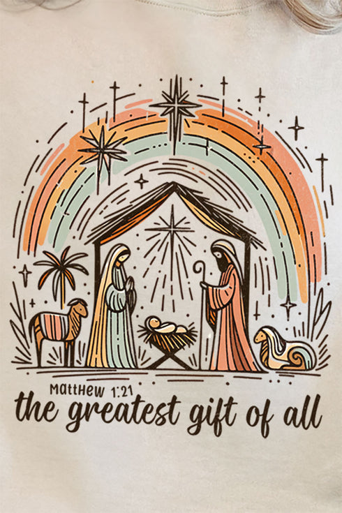 The Greatest Gift Of All Unisex NuBlend Crew Sweatshirt