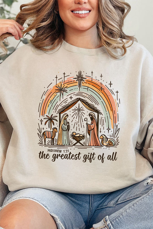 The Greatest Gift Of All Unisex NuBlend Crew Sweatshirt