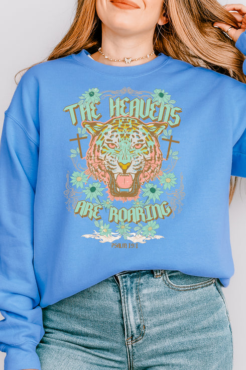 The Heavens Are Roaring Unisex NuBlend Crew Sweatshirt