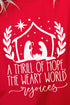 Thrill Of Hope Nativity Unisex NuBlend Crew Sweatshirt