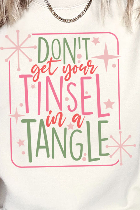 Tinsel In A Tangle Unisex NuBlend Crew Sweatshirt