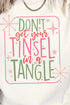 Tinsel In A Tangle Unisex NuBlend Crew Sweatshirt