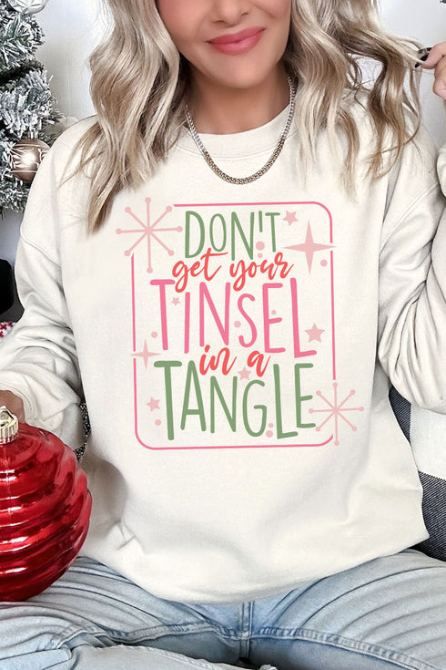 Tinsel In A Tangle Unisex NuBlend Crew Sweatshirt