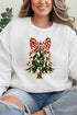 Traditional Glitzy Christmas Tree Unisex NuBlend Crew Sweatshirt