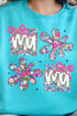 Vibrant Floral Mama Unisex NuBlend Crew Sweatshirt