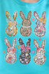 Vintage Bunny Blooms Unisex NuBlend Crew Sweatshirt