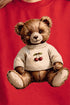 Vintage Cherry Teddy Bear Unisex NuBlend Crew Sweatshirt