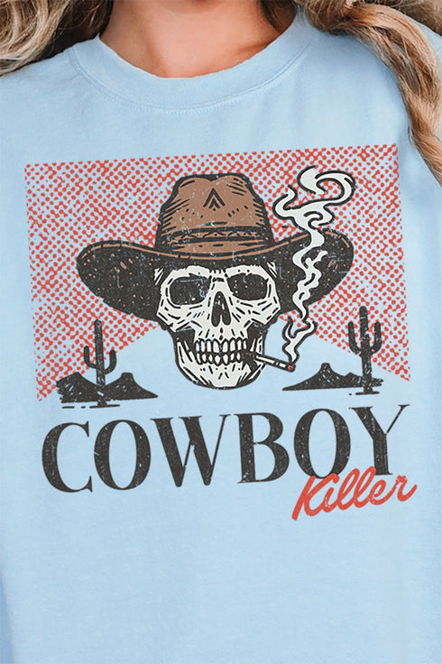 Vintage Cowboy Killer Unisex NuBlend Crew Sweatshirt