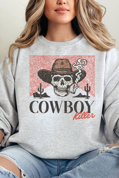 Vintage Cowboy Killer Unisex NuBlend Crew Sweatshirt