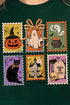 Vintage Halloween Stamps Unisex NuBlend Crew Sweatshirt