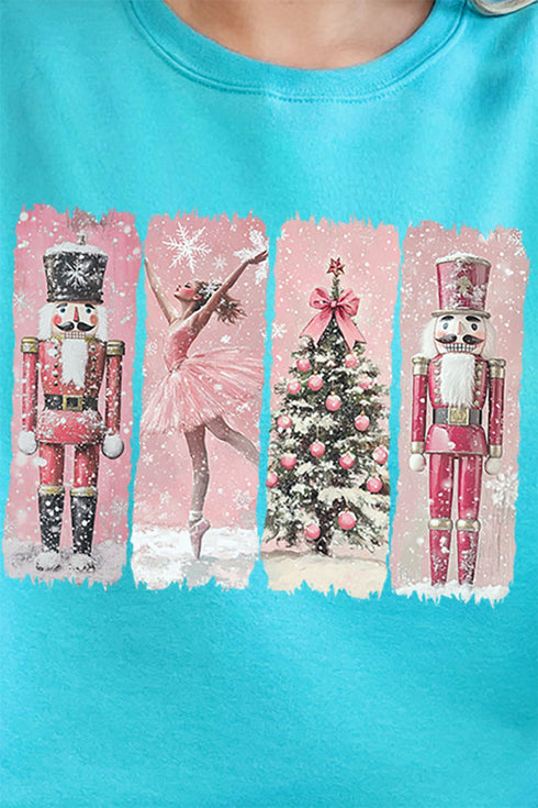 Vintage Nutcracker Christmas Unisex NuBlend Crew Sweatshirt
