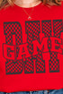 Wavy Check Game Day Unisex NuBlend Crew Sweatshirt
