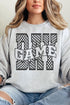 Wavy Check Game Day Unisex NuBlend Crew Sweatshirt