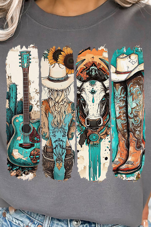 Western Babe Unisex NuBlend Crew Sweatshirt