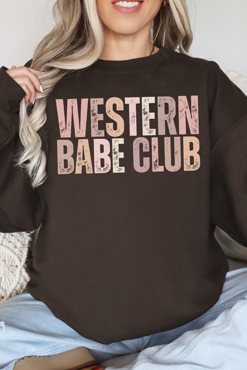 Western Babe Club Unisex NuBlend Crew Sweatshirt
