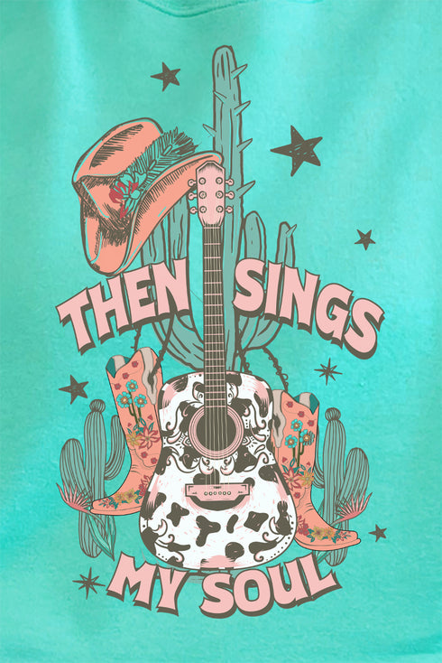 Western Then Sings My Soul Unisex NuBlend Crew Sweatshirt