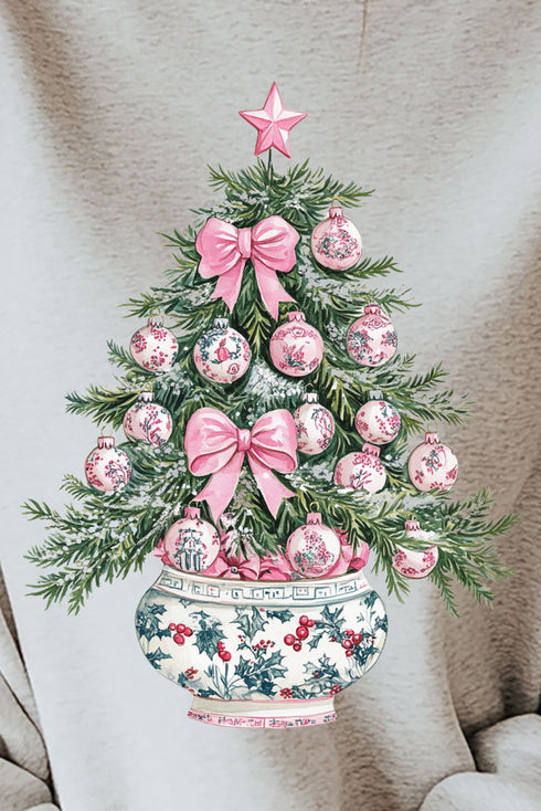 Whimsy Chinoiserie Tree Unisex NuBlend Crew Sweatshirt