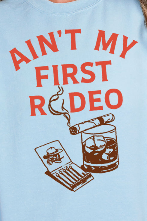 Whiskey Ain't My First Rodeo Unisex NuBlend Crew Sweatshirt