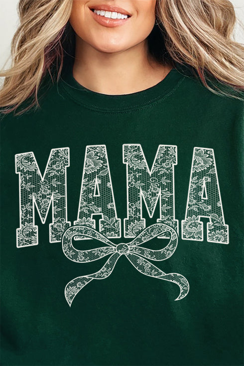 White Lace Mama Unisex NuBlend Crew Sweatshirt