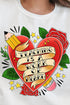 Work Of Heart Roses Unisex NuBlend Crew Sweatshirt