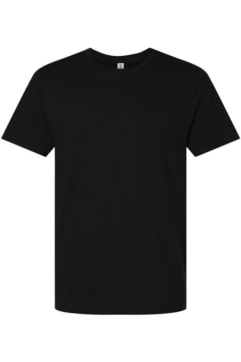 Floral Faux Embroidery Amen Premium Cotton Unisex T-Shirt