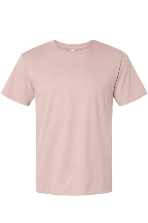 Floral Faux Embroidery Amen Premium Cotton Unisex T-Shirt
