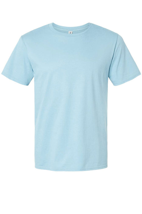 Floral Faux Embroidery Amen Premium Cotton Unisex T-Shirt