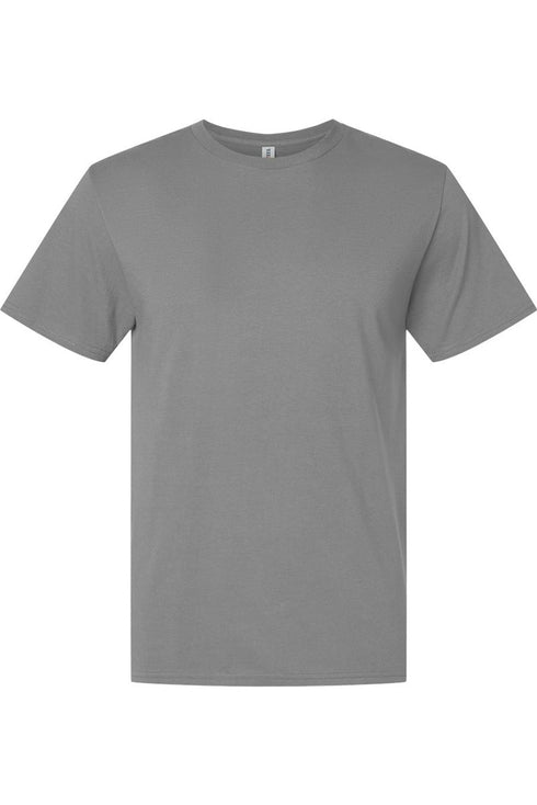 Floral Faux Embroidery Amen Premium Cotton Unisex T-Shirt