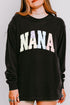 Personalized Soft Stitch Mom Name Comfort Colors Heavyweight Long T-Shirt *Choose Your Name