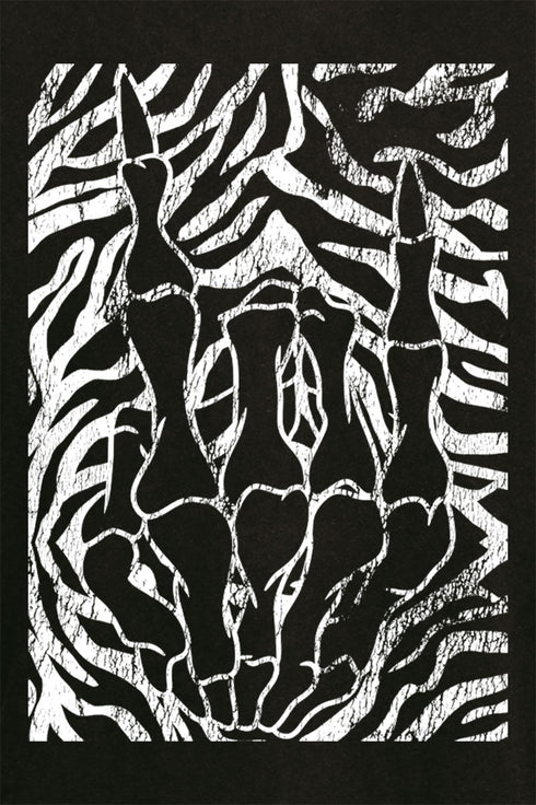 Skelly Hand Comfort Colors Heavyweight Long T-Shirt