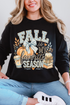 Fall Season Charm Comfort Colors Heavyweight Long T-Shirt