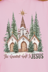 The Greatest Gift Is Jesus Comfort Colors Heavyweight Long Sleeve T-Shirt