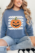 Spooky Pumpkin Pop Comfort Colors Heavyweight Long T-Shirt