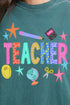 Classroom Charm Comfort Colors Heavyweight Long Sleeve T-Shirt