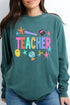Classroom Charm Comfort Colors Heavyweight Long Sleeve T-Shirt