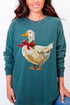 The Painted Goose Coquette Comfort Colors Heavyweight Long Sleeve T-Shirt