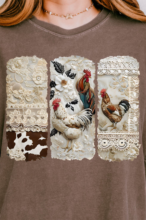 Chic 'n Lace Comfort Colors Heavyweight Long Sleeve T-Shirt
