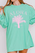 Aloha Vibes Comfort Colors Heavyweight Long Sleeve T-Shirt